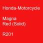 Preview: Honda-Motorcycle, Magna Red (Solid), R201.